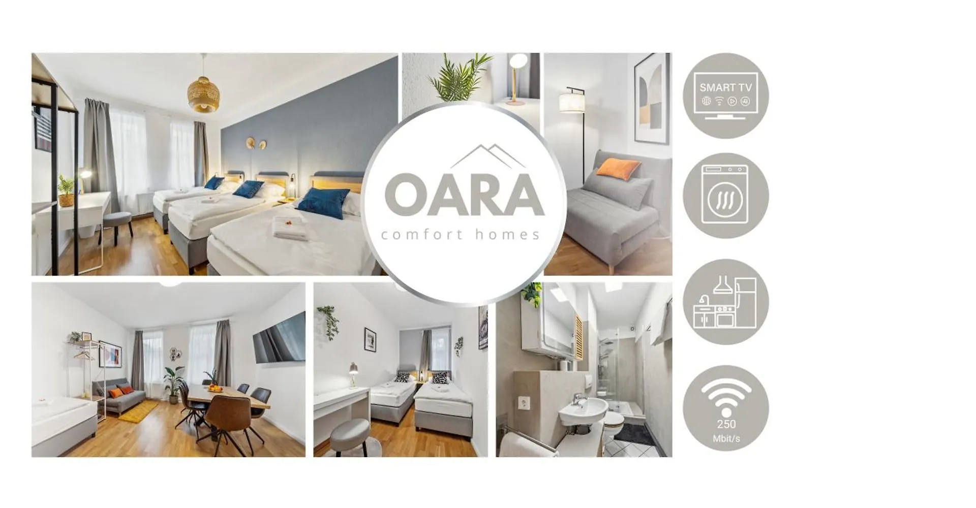 Modernes City-Apartment Am Park Leipzig